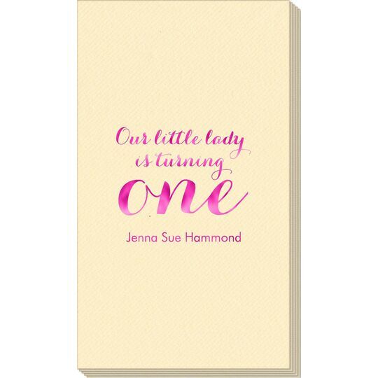 Our Little Lady Linen Like Guest Towels